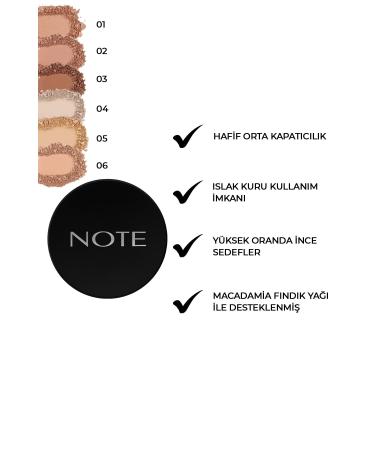 Note Cosmetics Shimmering Finish - Baked Powder Highlighter Powder Face Powder 04 Porcelain Ivory Kuattoprof - Buy Online on GoSupps.com
