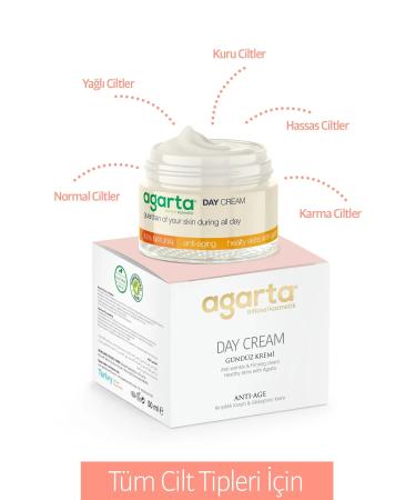 Agarta Natural Day Cream 50 ml - Buy Online on GoSupps.com