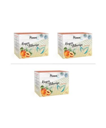 HOMM VITA HOMM VITA APRICOT & ROSEMARY MIXED HERBAL TEA 60 BAGS 90GR ECONOMIC PACK OF 4