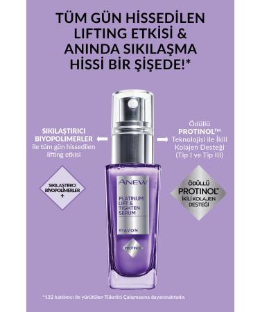 Avon Anew Platinum Lifting and Firming Serum 30 ML - Buy Online on GoSupps.com