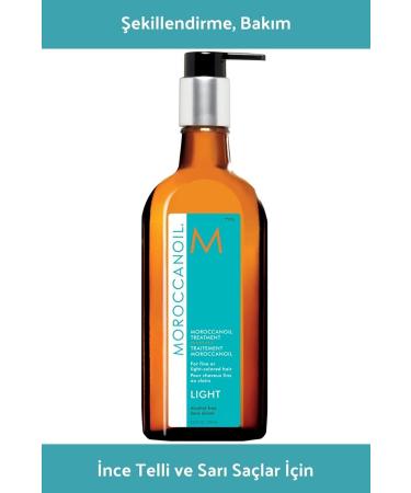 Moroccanoil Light Treatment Nourishing and Repairing Light Care Oil 200ml PSSNS