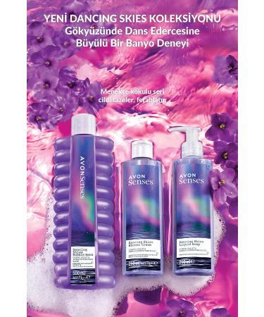 Avon Senses Dancing Skies Violet and Raspberry Scented Creamy Shower Gel 500 Ml. - Buy Online on GoSupps.com