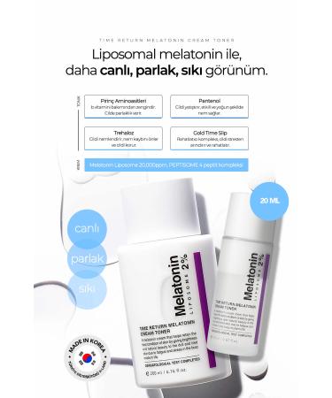 MAXCLINIC Dual Phase Anti-Fatigue Cream Toner with 2% Melatonin Melatonin Cream Toner 20 ml - Buy Online on GoSupps.com