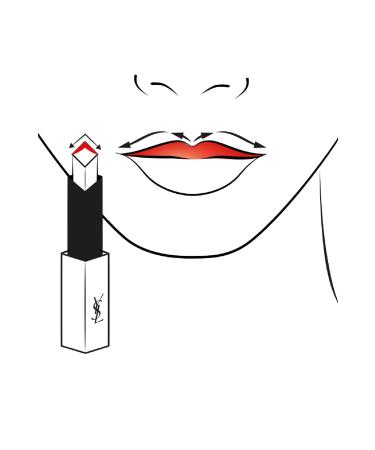 Yves Saint Laurent Rouge Pur Couture The Slim Matte Lipstick - Buy Online on GoSupps.com
