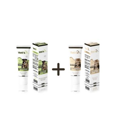 Vets Health Anti Hairball Paste 100g + Multivitamin Paste 100g (2 In 1)