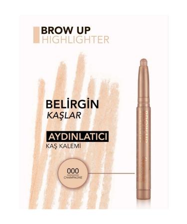 Flormar Lift-Up Illuminating Eyebrow Pencil (Pale Brown) - Buy Online on GoSupps.com