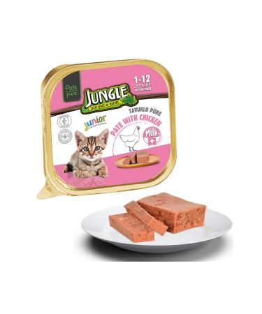 Jungle Kitten 100g Milk/chicken.paste/pate 5045
