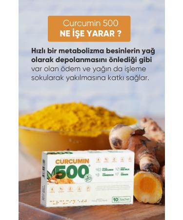 Curcumin Slimming Detox-Turmeric Extract 500 Detox (3 Boxes 30 Sachets) - Buy Online on GoSupps.com