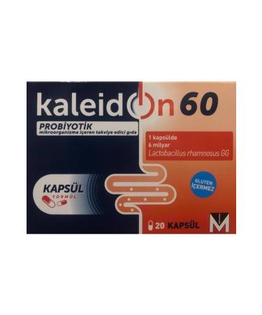 60 Mg Probiotic 20 Capsules (new Packaging)