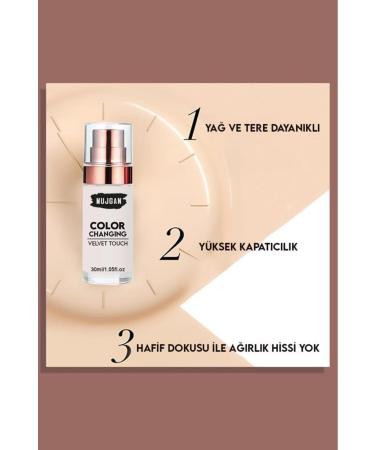 MUJGAN Foundation That Changes Color Depending on Skin - Buy Online on GoSupps.com