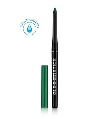 Avon Glimmerstick Lift-Up Eyeliner Bold Colors Savage Jade