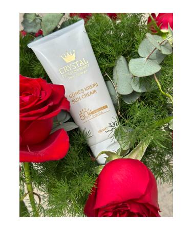 Crystal Beauty 50 Factor Sun Cream Protective 100 ml - Buy Online on GoSupps.com