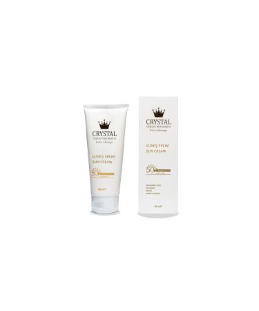 Crystal Beauty 50 Factor Sun Cream Protective 100 ml - Buy Online on GoSupps.com