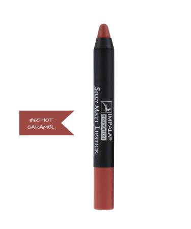 IMPALA Lip Pencil - Silky Matt Lipstick - Long Lasting & Waterproof No 65 hot caramel