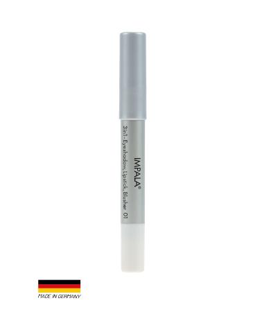 IMPALA 3 in 1 Pencil - Eyeshadow Lipstick Blush No 01