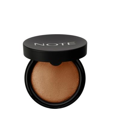 Note Cosmetics 03 Caramel Cake - Baked Powder Shimmering Finish Highlighter Powder Face Powder.. Kuattoprof - Buy Online on GoSupps.com