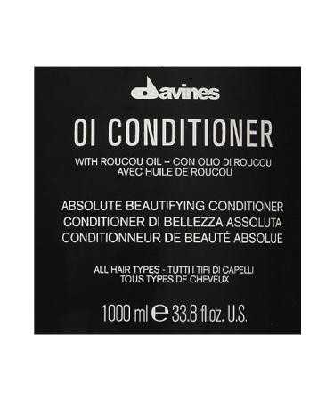 Davines Oi Oil Hair Conditioner With Ellagic Acid Neutralizing FreeRadicals 33.8 oz X322 B - Buy Online on GoSupps.com