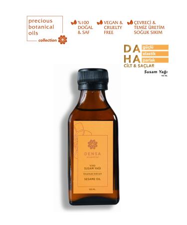 Densa Essential 0 Pure and Natural Sesame Oil Cold Pressed 100 ml