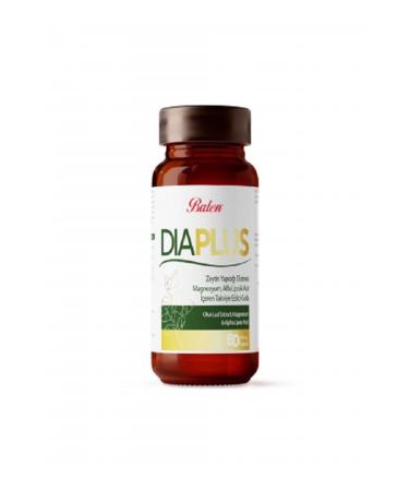 Balen Dia Plus Olive Leaf Magnesium Alpha Capsule 655 Mg *60 Capsules