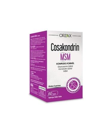 Cosakondrin Orzax Msm 60 Tablets - Buy Online on GoSupps.com