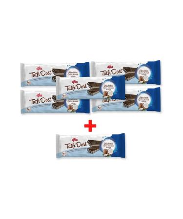 Afia Sweet Friend Coconut Wafer 140 gr Set of 6 Gimdes Certified