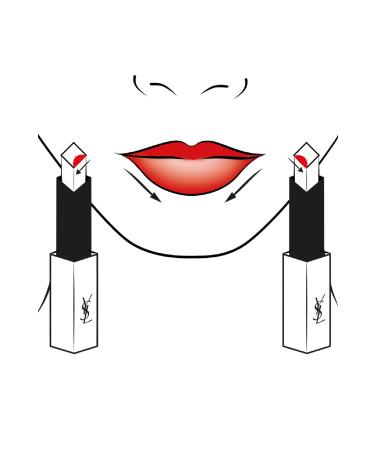 Yves Saint Laurent Rouge Pur Couture The Slim Matte Lipstick - Buy Online on GoSupps.com