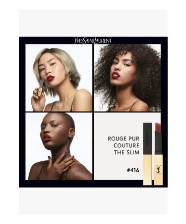 Yves Saint Laurent Rouge Pur Couture The Slim Matte Lipstick - Buy Online on GoSupps.com