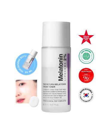 MAXCLINIC Dual Phase Anti-Fatigue Cream Toner with 2% Melatonin Melatonin Cream Toner 20 ml