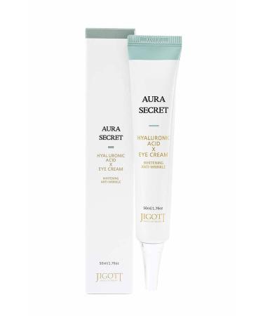 Jigott Hydrating Hyaluronic Acid Eye Cream Aura Secret Hyaluronic Acid Eye Cream