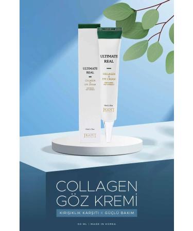 Jigott Anti-Wrinkle and Intense Moisturizing Collagen Eye Cream Ultimate Collagen Eye Cream - Buy Online on GoSupps.com
