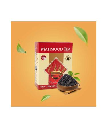 Mahmood Tea Super Pekoe Imported Ceylon Sri Lanka Ceylon Bulk Tea 400 gr - Buy Online on GoSupps.com