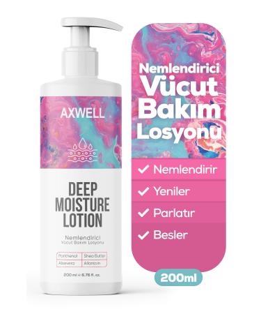 AXWELL Intensive Moisturizing Care Lotion & Deep Moisture Lotion