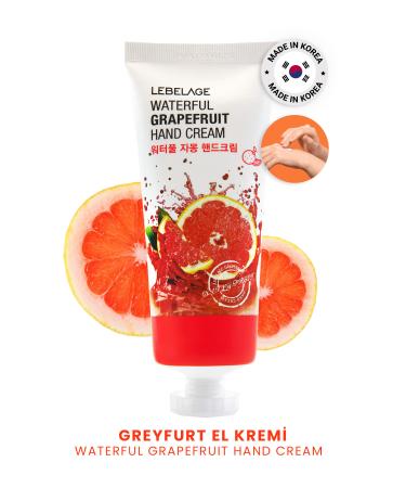 LEBELAGE Moisturizing Grapefruit Hand Cream Lebelage Grapefruit Hand Cream 100 ml Large Size