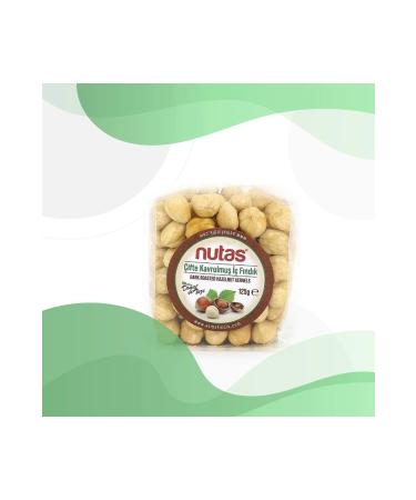 Nutas Double Roasted Hazelnut Kernels 125g Package