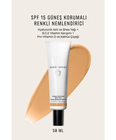 Bobbi Brown Vitamin Enriched Shimmering Finish Tinted Moisturizer SPF 15 50 ml - Golden 2 - 716170284750