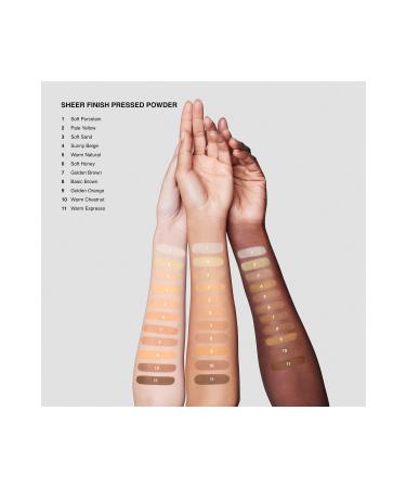 Bobbi Brown Sheer Finish Pressed Powder Compact Powder - Warm Natural 716170294339 - Buy Online on GoSupps.com