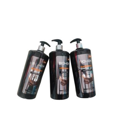 Biomen BIOMEN CAFFEINE+ARGINE STRENGTHENING SHAMPOO SET (3*1000:3000 ML) THERE ARE 3 PRODUCTS IN THE SET - Buy Online on GoSupps.com