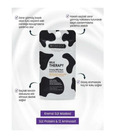Morfose Milk Therapy Creamy Milk Mask 25ml - Buy Online on GoSupps.com