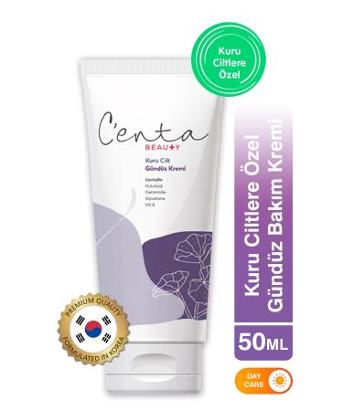 C'enta Beauty Dry Skin Day Care Cream (CICA CREAM) - 50 ml
