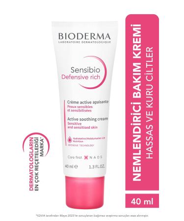 Bioderma Sensibio Defensive Rich Cream 40 ml Mou sturePro20