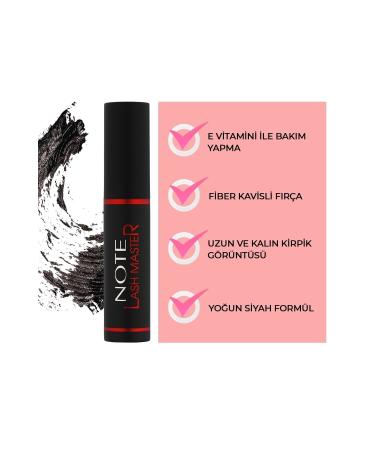 Note Cosmetics Plumping Effect Lash Master Mascara - Buy Online on GoSupps.com