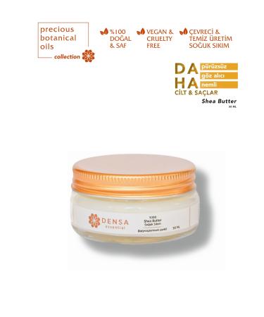 Densa Essential Pure And Natural Shea Butter Cold Pressed 50ml