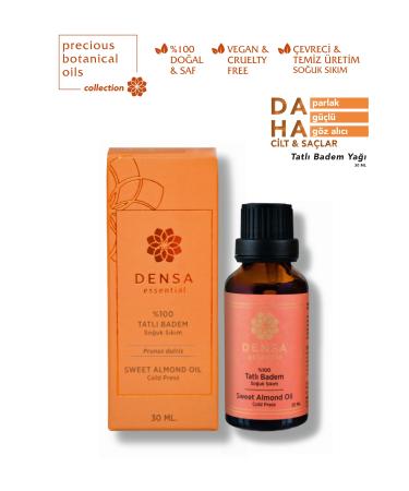 Densa Essential 0 Pure Sweet Almond Oil Cold Pressed 30 ml