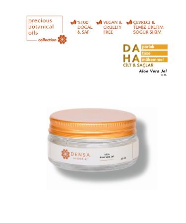 Densa Essential 0 Pure And Natural Aloe Vera Gel Cold Pressed 45 Gr