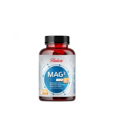Balen Mag 3 Magnesium Citrate & Bisglycinate & Malate
