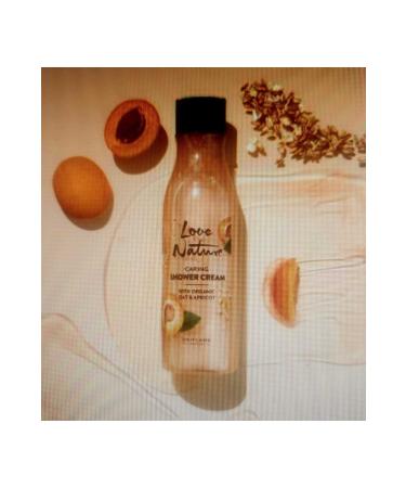 Oriflame LOVE NATURE Caring Oatmeal and Apricot Essence Shower Gel 250 ML