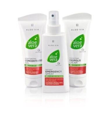 LR Propolis Cream 100 Ml + Concentrate 100 Ml + Emergency Aid Spray 150 Ml