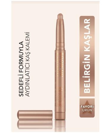 Flormar Lift-Up Illuminating Eyebrow Pencil (Pale Brown) - Buy Online on GoSupps.com