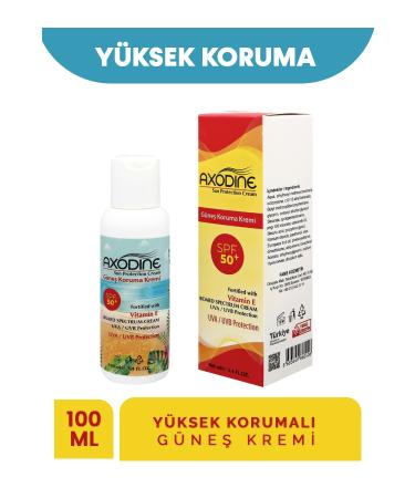 axodine High Protection Spf 50 - Sun Cream 100 ml