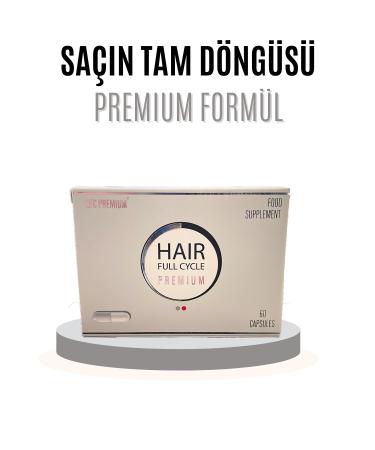 HFC Hair Full Cycle Premium Hair Vitamin 60 Vegan Capsules